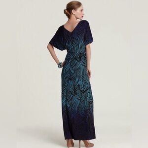 Trina Turk Yamika Dolman Blouson Dress